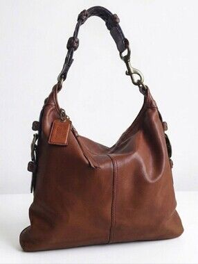 ​Coach Bleecker Felicia XL Large Hobo #11424 Whiskey | EXCEPTIONAL NEAR MINT